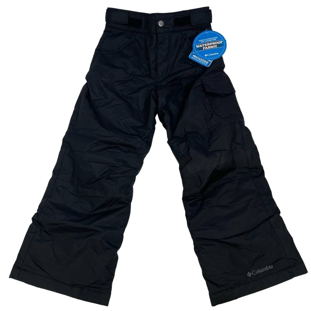 Columbia Starchaser Peak Insulated Ski Pants Black NEW XS Adjustable Winter NWT